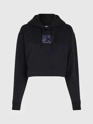 Calvin Klein Sweat à Capuche Court Oversize Avec Logo 8 Calvin Klein Sweat à Capuche Court Oversize Avec Logo – Image 6