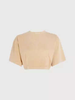 Calvin Klein T-shirt Court En Coton Teint 11 Calvin Klein T-shirt Court En Coton Teint -Pas Cher Calvin Klein Magasin J20J221366 PF2 alternate4