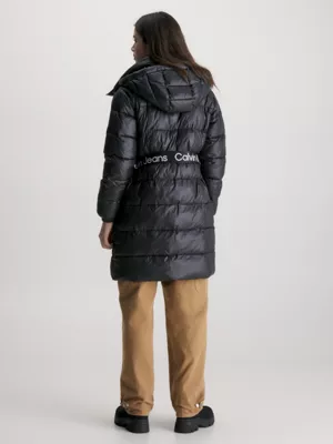 Calvin Klein Doudoune En Nylon Recyclé Avec Ceinture 4 Calvin Klein Doudoune En Nylon Recyclé Avec Ceinture – Image 2