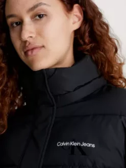 Calvin Klein Doudoune à Capuche En Polyester Recyclé -Pas Cher Calvin Klein Magasin J20J221377 BEH alternate3