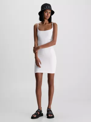 Calvin Klein Mini-robe Slim En Tissu éponge 3 Calvin Klein Mini-robe Slim En Tissu éponge