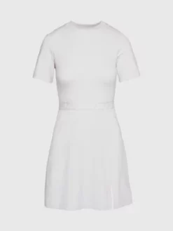 Calvin Klein Robe Logo Tape En Jersey Milano -Pas Cher Calvin Klein Magasin J20J221408 ACF alternate5