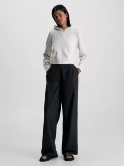 Calvin Klein Sweat à Capuche Avec Logo En Jersey Milano 12 Calvin Klein Sweat à Capuche Avec Logo En Jersey Milano -Pas Cher Calvin Klein Magasin J20J221413 ACF alternate4