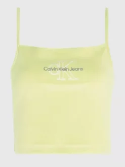 Calvin Klein Débardeur Slim En Tissu éponge 13 Calvin Klein Débardeur Slim En Tissu éponge -Pas Cher Calvin Klein Magasin J20J221418 KCQ alternate5