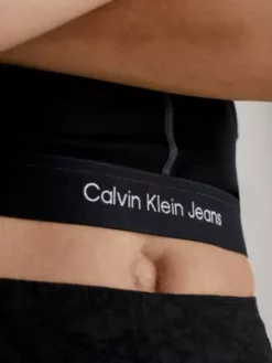 Calvin Klein Haut Slim élastique Ajouré -Pas Cher Calvin Klein Magasin J20J221425 BEH alternate3