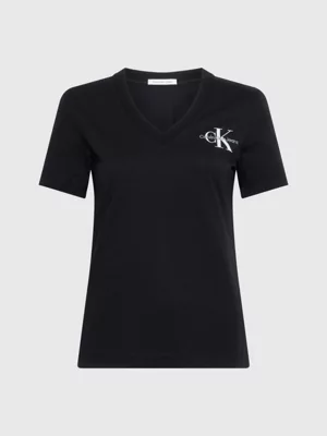 Calvin Klein T-shirt Avec Monogramme Et Col En V 8 Calvin Klein T-shirt Avec Monogramme Et Col En V – Image 6