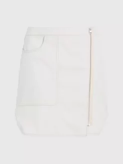 Calvin Klein Jupe Portefeuille Utilitaire En Toile De Coton 11 Calvin Klein Jupe Portefeuille Utilitaire En Toile De Coton -Pas Cher Calvin Klein Magasin J20J221435 ACF alternate4