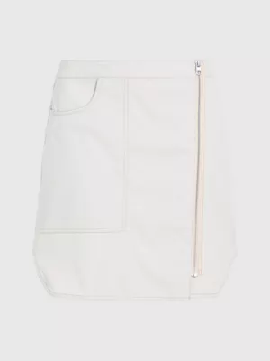 Calvin Klein Jupe Portefeuille Utilitaire En Toile De Coton 7 Calvin Klein Jupe Portefeuille Utilitaire En Toile De Coton – Image 5