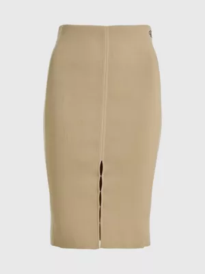 Calvin Klein Jupe Longueur Midi Avec Fermeture Agrafe 7 Calvin Klein Jupe Longueur Midi Avec Fermeture Agrafe – Image 5