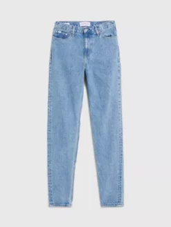 Calvin Klein Jean Mom En Coton Recyclé -Pas Cher Calvin Klein Magasin J20J221443 1AA alternate4