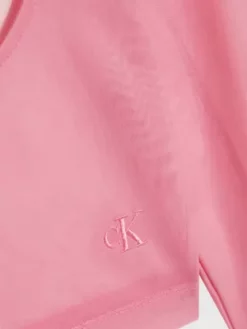 Calvin Klein Débardeur Slim Court En Maille -Pas Cher Calvin Klein Magasin J20J221497 TIK alternate7