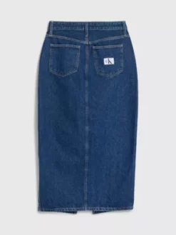 Calvin Klein Jupe Longue Taille Haute En Denim 16 Calvin Klein Jupe Longue Taille Haute En Denim -Pas Cher Calvin Klein Magasin J20J221505 1A4 alternate6
