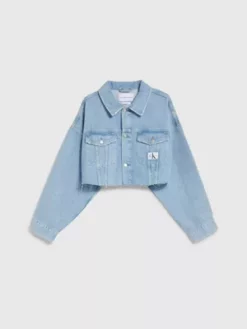 Calvin Klein Veste Relaxed Courte En Jean 15 Calvin Klein Veste Relaxed Courte En Jean -Pas Cher Calvin Klein Magasin J20J221506 1AA alternate5