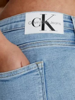 Calvin Klein Jean Skinny Taille Basse -Pas Cher Calvin Klein Magasin J20J221508 1AA alternate3