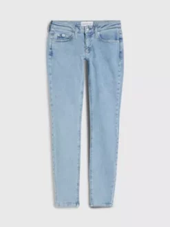 Calvin Klein Jean Skinny Taille Basse -Pas Cher Calvin Klein Magasin J20J221508 1AA alternate5