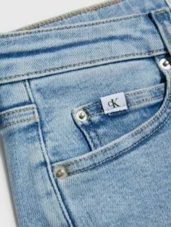 Calvin Klein Jean Skinny Taille Basse -Pas Cher Calvin Klein Magasin J20J221508 1AA alternate7