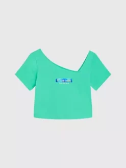 Calvin Klein T-shirt Slim Court - Pride -Pas Cher Calvin Klein Magasin J20J221540 LAY alternate6