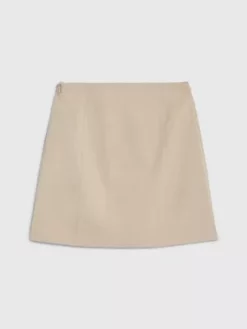 Calvin Klein Mini-jupe Avec Fermeture Agrafe -Pas Cher Calvin Klein Magasin J20J221576 ABM alternate6