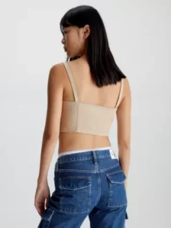 Calvin Klein Haut Bandeau Avec Fermeture Agrafe -Pas Cher Calvin Klein Magasin J20J221577 ABM alternate2