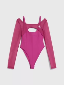 Calvin Klein Body En Maille Avec Superpositions - Pride 17 Calvin Klein Body En Maille Avec Superpositions - Pride -Pas Cher Calvin Klein Magasin J20J221603 VCS alternate6