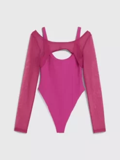 Calvin Klein Body En Maille Avec Superpositions - Pride 18 Calvin Klein Body En Maille Avec Superpositions - Pride -Pas Cher Calvin Klein Magasin J20J221603 VCS alternate7