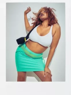 Calvin Klein Mini-jupe En Maille Superposée - Pride -Pas Cher Calvin Klein Magasin J20J221609 L1H alternate5