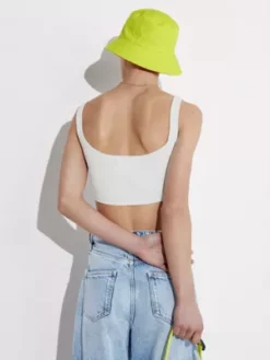 Calvin Klein Brassière En Maille De Coton - Pride 13 Calvin Klein Brassière En Maille De Coton - Pride -Pas Cher Calvin Klein Magasin J20J221610 YAF alternate2