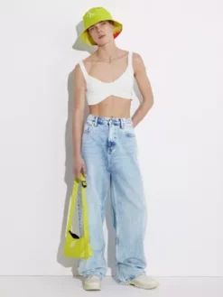 Calvin Klein Brassière En Maille De Coton - Pride 15 Calvin Klein Brassière En Maille De Coton - Pride -Pas Cher Calvin Klein Magasin J20J221610 YAF alternate4