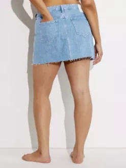 Calvin Klein Micro-mini-jupe En Jean - Pride 13 Calvin Klein Micro-mini-jupe En Jean - Pride -Pas Cher Calvin Klein Magasin J20J221611 1AA alternate2