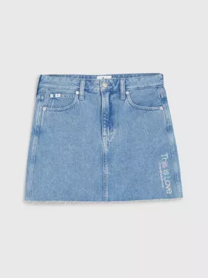 Calvin Klein Micro-mini-jupe En Jean - Pride 9 Calvin Klein Micro-mini-jupe En Jean - Pride – Image 7