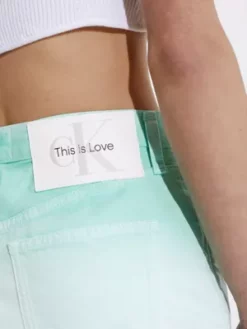 Calvin Klein Short High Rise Ombré En Jean - Pride 14 Calvin Klein Short High Rise Ombré En Jean - Pride -Pas Cher Calvin Klein Magasin J20J221614 1AA alternate3