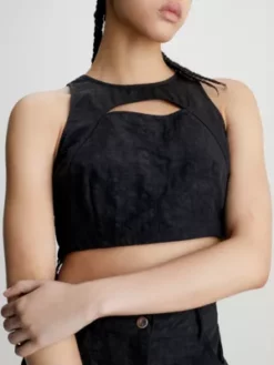 Calvin Klein Combinaison Ajourée 2 En 1 9 Calvin Klein Combinaison Ajourée 2 En 1 -Pas Cher Calvin Klein Magasin J20J221621 BEH alternate2