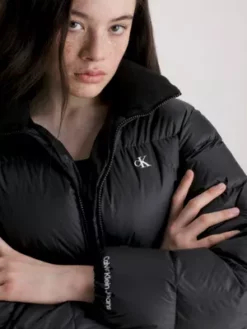 Calvin Klein Doudoune Courte -Pas Cher Calvin Klein Magasin J20J221649 BEH alternate2