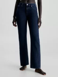 Calvin Klein Jean Droit Taille Basse