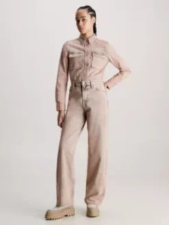 Calvin Klein Chemise Slim En Denim -Pas Cher Calvin Klein Magasin J20J221804 1A4 alternate3