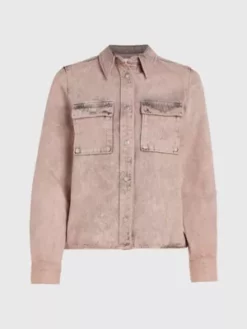 Calvin Klein Chemise Slim En Denim -Pas Cher Calvin Klein Magasin J20J221804 1A4 alternate4