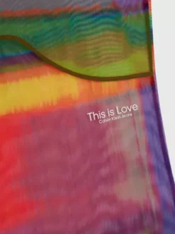 Calvin Klein Robe-débardeur En Maille Multicolore - Pride -Pas Cher Calvin Klein Magasin J20J221841 0KP alternate8