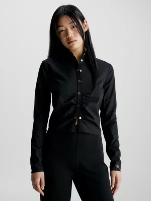 Calvin Klein Chemise Ajustée à Manches Longues 3 Calvin Klein Chemise Ajustée à Manches Longues