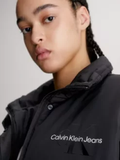 Calvin Klein Veste Relaxed Matelassée Légère -Pas Cher Calvin Klein Magasin J20J221883 BEH alternate3