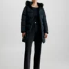 Calvin Klein Doudoune Ajustée à Capuche -Pas Cher Calvin Klein Magasin J20J221890 BEH main