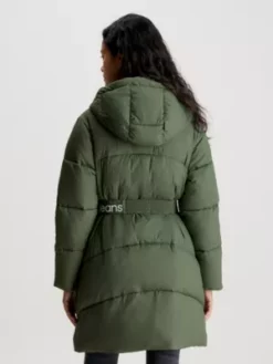 Calvin Klein Doudoune En Nylon Avec Ceinture -Pas Cher Calvin Klein Magasin J20J221894 LLP alternate2