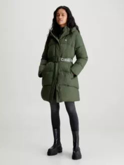 Calvin Klein Doudoune En Nylon Avec Ceinture -Pas Cher Calvin Klein Magasin J20J221894 LLP alternate4