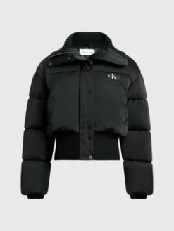 Calvin Klein Bomber Court Matelassé -Pas Cher Calvin Klein Magasin J20J221899 BEH alternate5