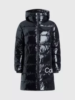 Calvin Klein Doudoune Ajustée Ultra-brillante 13 Calvin Klein Doudoune Ajustée Ultra-brillante -Pas Cher Calvin Klein Magasin J20J221902 BEH alternate5