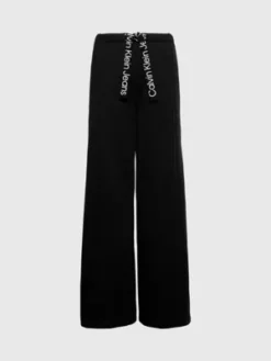Calvin Klein Pantalon De Jogging à Jambes Larges Avec Logo Tape -Pas Cher Calvin Klein Magasin J20J221916 BEH alternate5