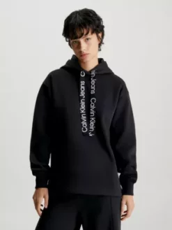 Calvin Klein Sweat-shirt à Capuche Surdimensionné Avec Logo Tape