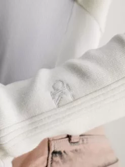 Calvin Klein Micro-cardigan En Coton 10 Calvin Klein Micro-cardigan En Coton -Pas Cher Calvin Klein Magasin J20J221955 YBI alternate3