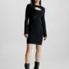 Calvin Klein Robe Ajourée En Jersey Milano -Pas Cher Calvin Klein Magasin J20J221984 BEH main
