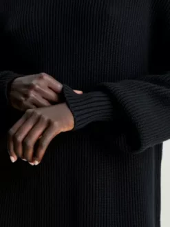 Calvin Klein Robe Pull Relaxed En Coton 12 Calvin Klein Robe Pull Relaxed En Coton -Pas Cher Calvin Klein Magasin J20J221992 BEH alternate4