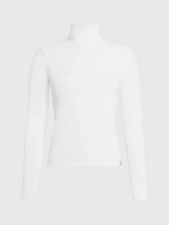 Calvin Klein Haut à Col Roulé Et Manches Fendues -Pas Cher Calvin Klein Magasin J20J222014 YAF alternate5